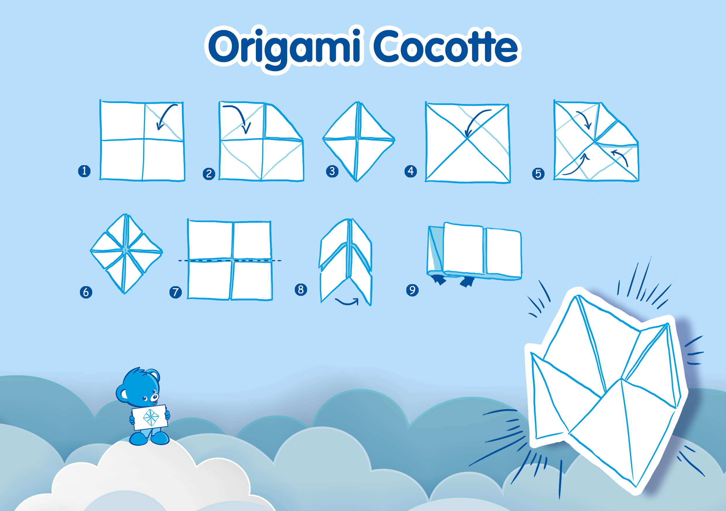 Origami Cocotte