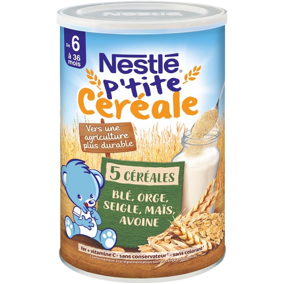 Nestlé - Céréales Bébé au Tilleul - 6 Mois (3x250g)