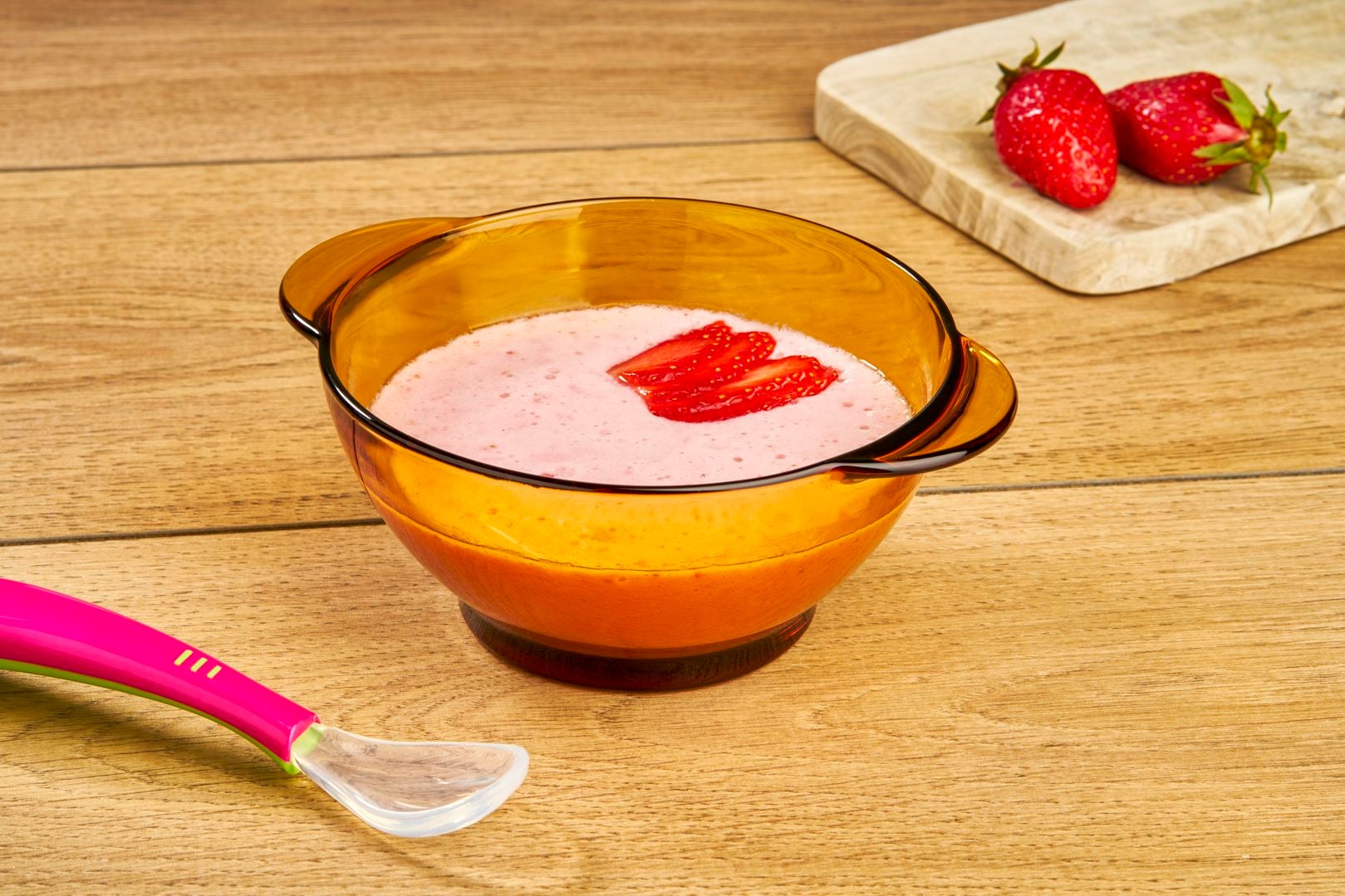 Recette Compote Fraises Poires Pour Bebe Nestle Bebe