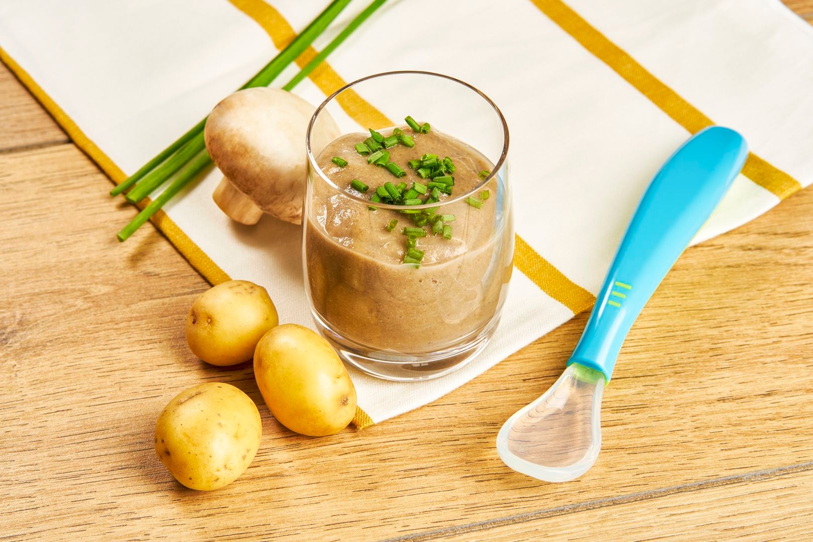 Recette purée de pommes de terre champignons bébé | Nestlé Bébé