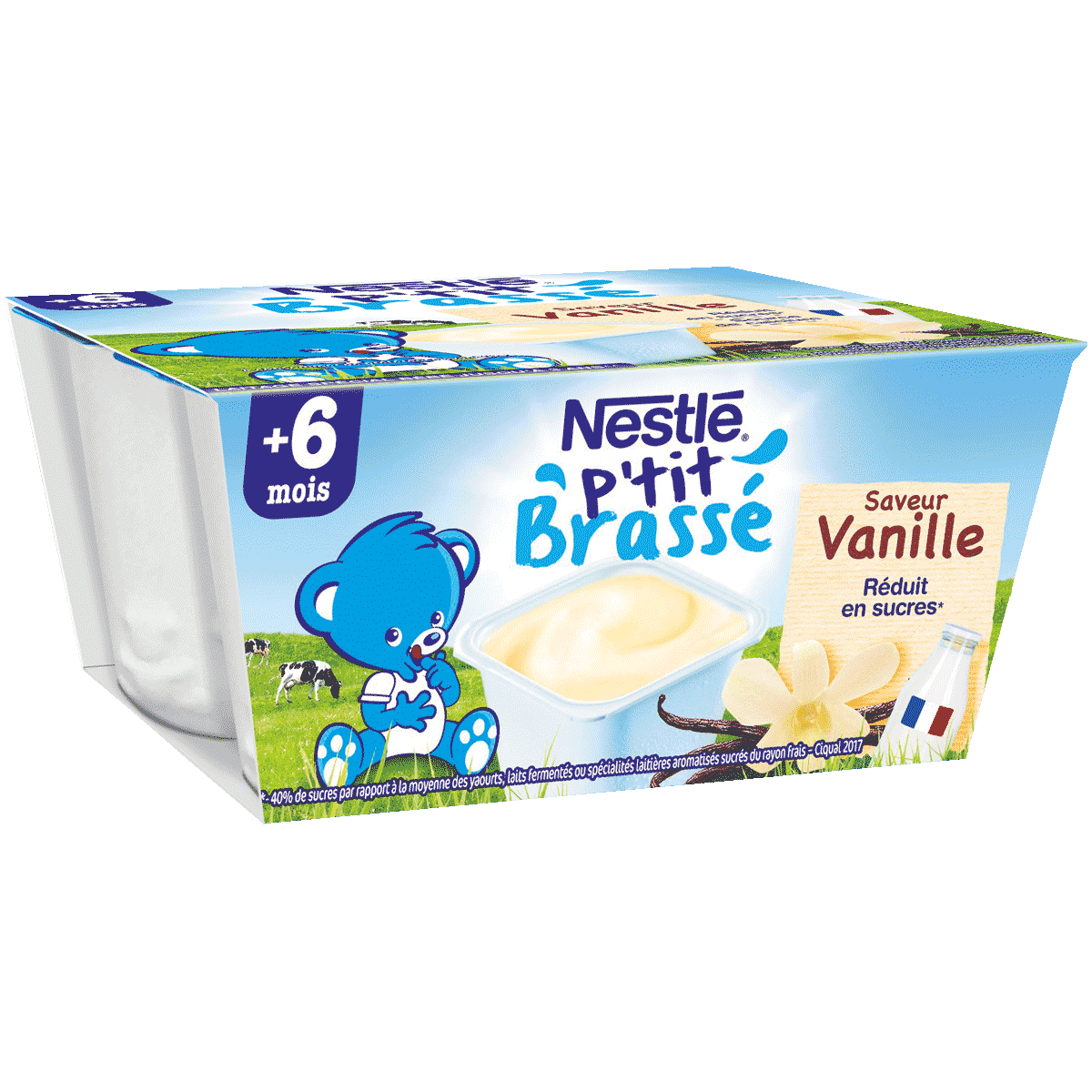 Yaourt bébé saveur vanille P