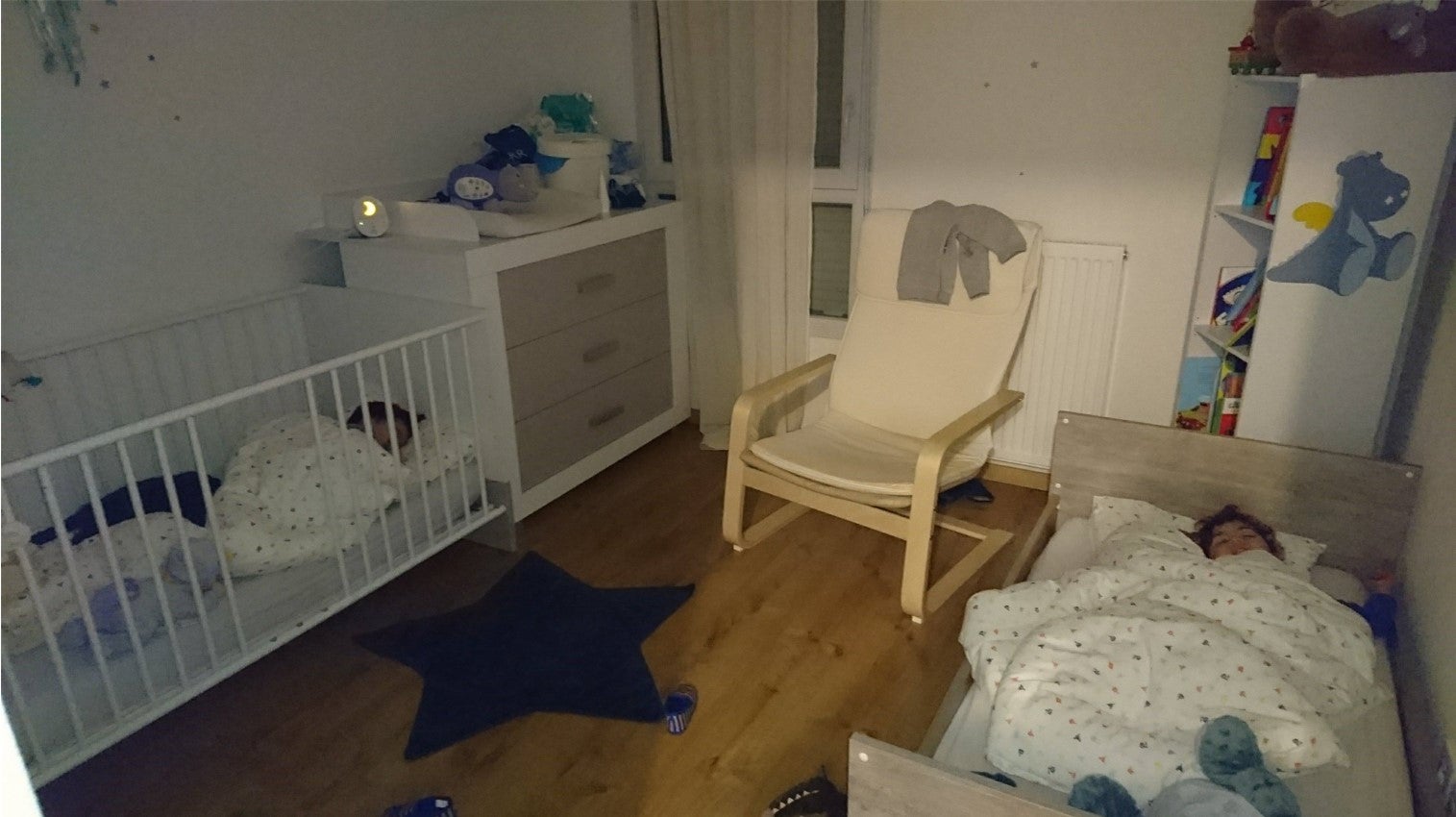 17 à 24 mois : aménager la chambre des enfants