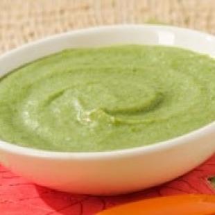 Recette purée d'haricots verts pour bébé