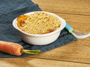 Recette soufflé de carottes pour bébé