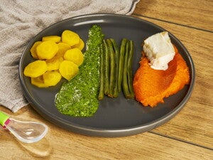 Recette purée de carottes et cabillaud pour bébé