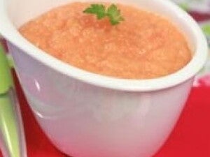 Purée de patate douce au bœuf