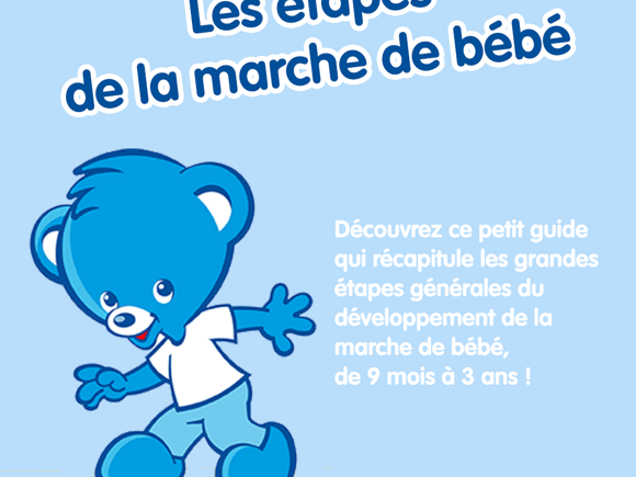 Le petit guide des grandes étapes de la marche de bébé