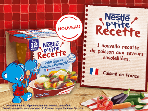 Direction le Sud de la France avec Nestle Ptite Recette