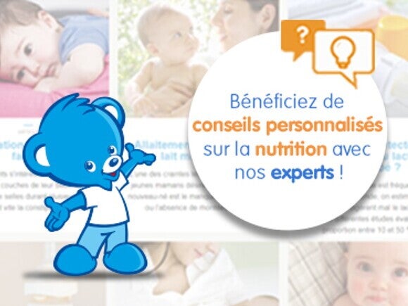 Inscription au club Nestlé Bébé