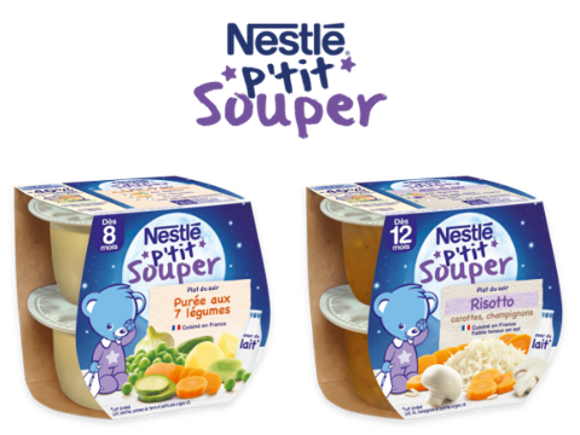 Céréales bébé 6 + mois, douceur de riz P'tit Souper - Nestle