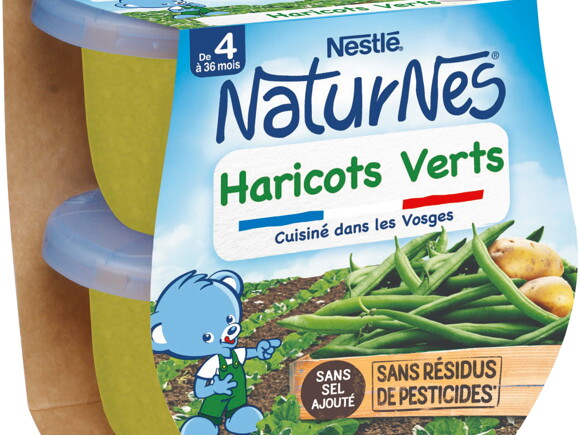 Petit pot NaturNes® Haricots verts (2x130g)
