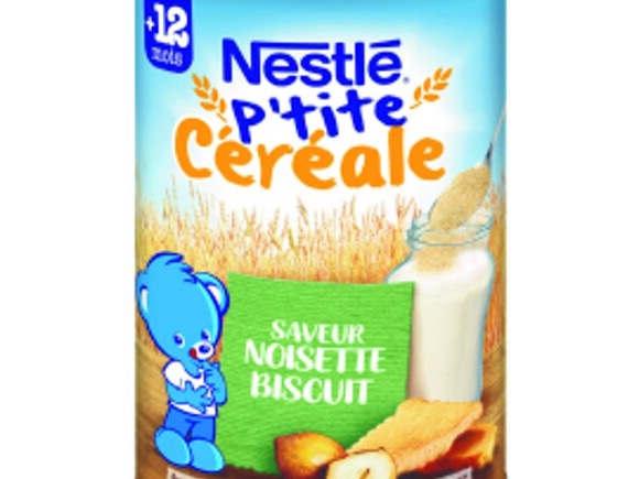 Nestlé P'tite Céréale noisette pour bébé dès 12 mois