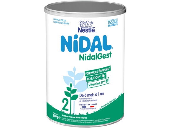 Laits infantiles NIDAL de NESTLE