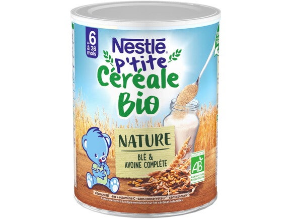 NESTLÉ P'tite Céréale Bio Nature 