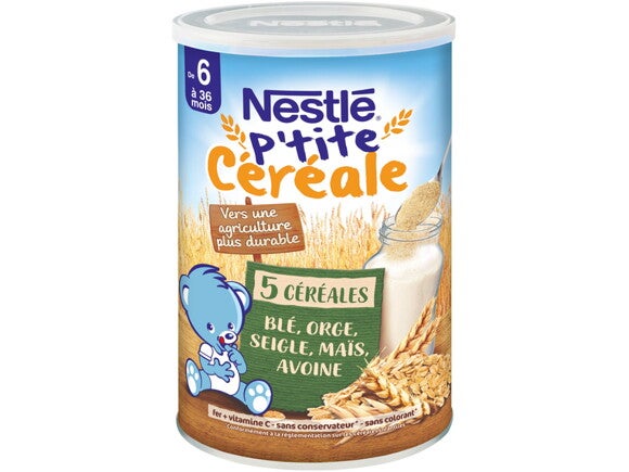 P'tite céréale 5 céréales - recette bébé dès 6 mois