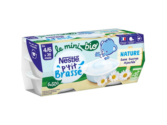 NESTLÉ P’tit Brassé Mini BIO Nature