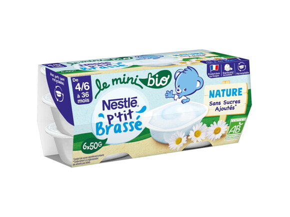 NESTLÉ P’tit Brassé Mini BIO Nature