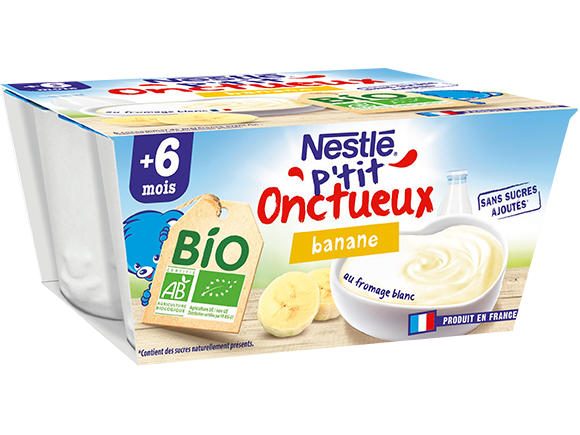 P'tit Onctueux Bio Banane