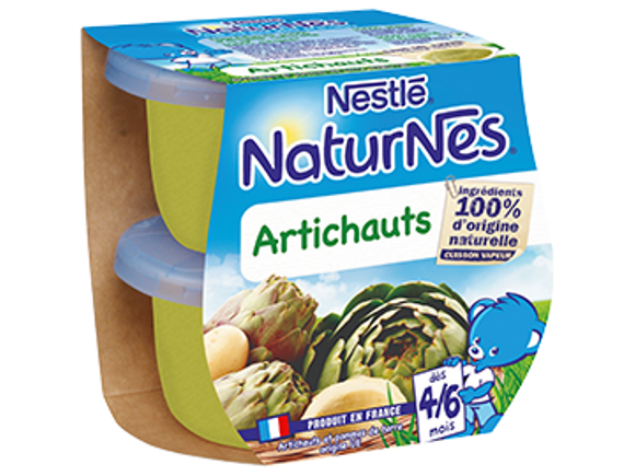 Petit Pot Bebe Carottes Naturnes Nestle Bebe