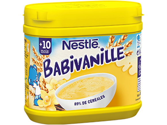Babivanille pour bébé dès 10 mois Nestlé P'tite Céréale