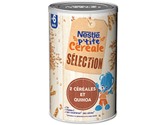 Nestlé® P'tite Céréale Sélection 2 céréales et Quinoa pour bébé dès 6 mois