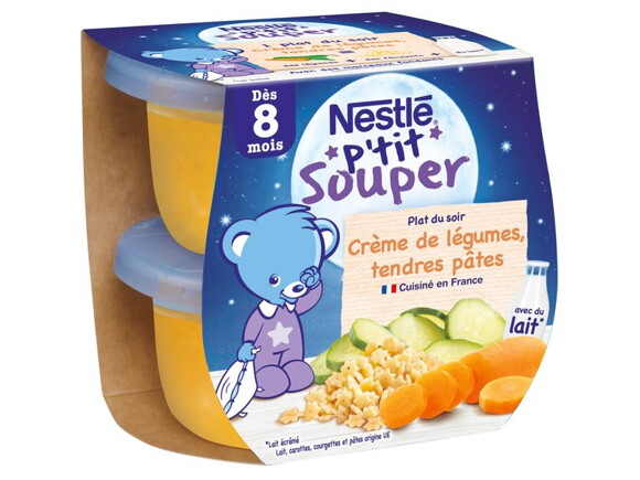 NESTLÉ P'tit Souper Quinotto carottes, panais (2x200g)