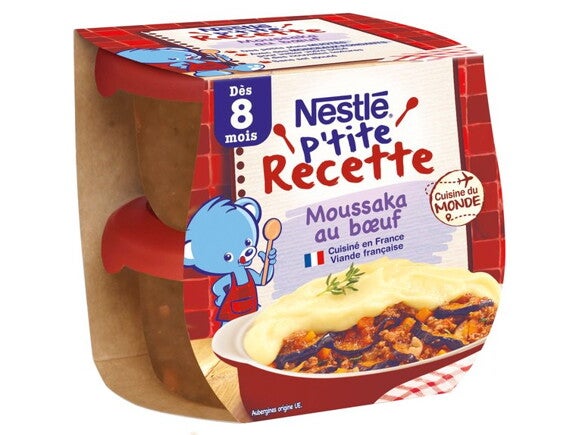 Moussaka au boeuf - Recette pour bébé dès 8 mois