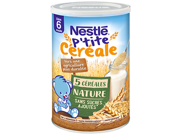 Nestlé P’tite Céréale 5 Céréales pour bébé dès 6 mois