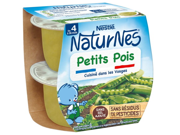 Petit pot NaturNes® Petit pois (2x130g)