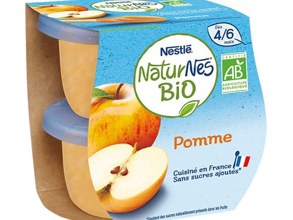 Petits Pots De Fruits Bio Pour Bebe Naturnes Bio Nestle Bebe