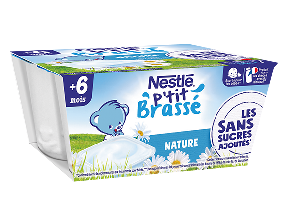 P'tit Brassé Nature Sans Sucres Ajoutés