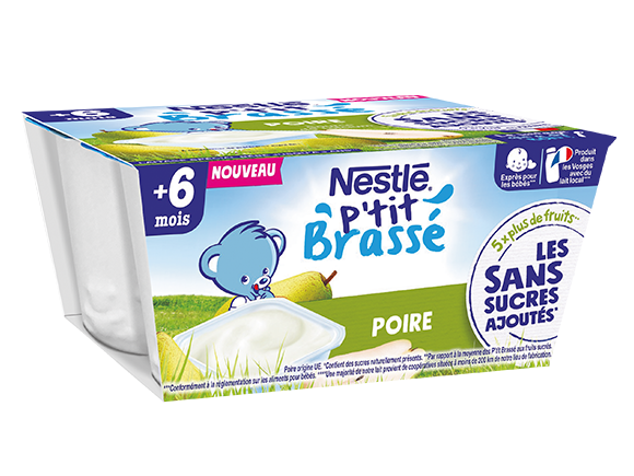 P'tit Brassé Poire Sans Sucres Ajoutés