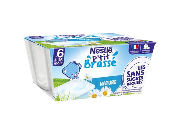 P'tit Brassé Fraise Banane sans sucres ajoutés*