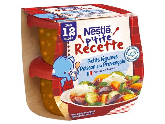 Plats pour bébé NESTLÉ P'tite Recette