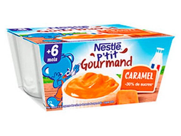 P'tit Gourmand Caramel (4x100g)