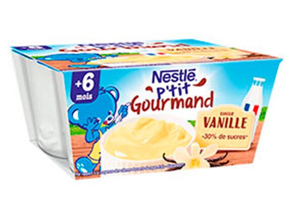 P'tit Gourmand vanille (4x100g et 8x100g)