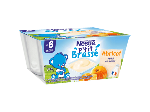 P'tit Brassé Abricot (4x100g)