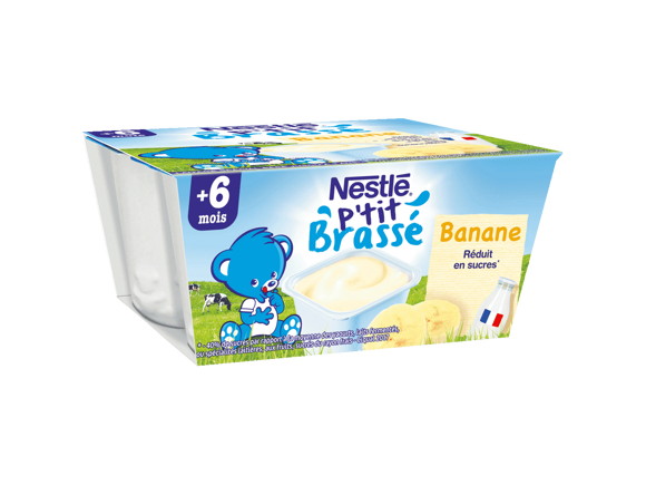 P'tit Brassé Banane (4x100g)
