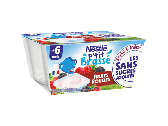 Yaourt Nature Sans Sucre Ajoutes P Tit Brasse Nestle Bebe