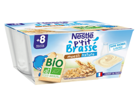 P'tit Brassé bio muesli nature