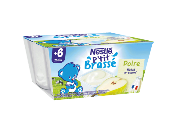 P'tit Brassé Poire (4x100g)