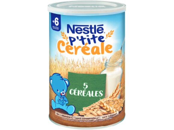 Nestlé P'tite Céréale 5 céréales pour bébé dès 6 mois