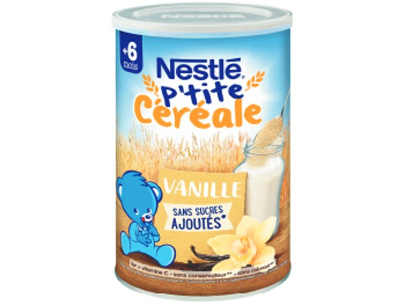 Nestlé P'tite Céréale vanille pour bébé dès 6 mois