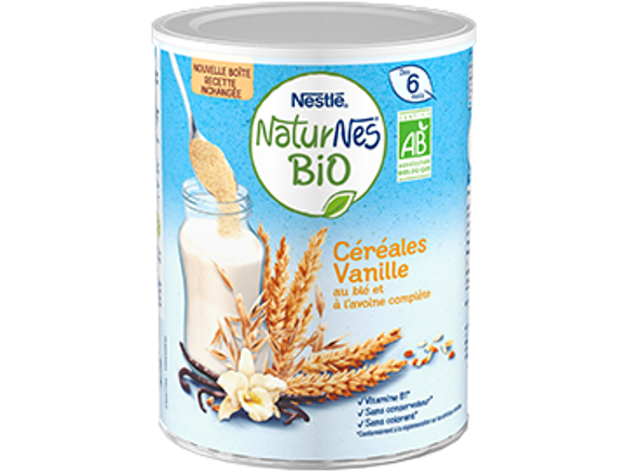 NaturNes® BIO Céréales Vanille 240g