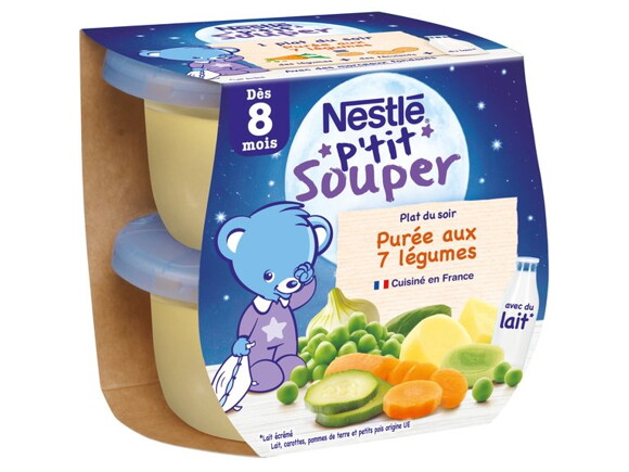 Purée a 7 légumes - recette pour bébé dès 8 mois