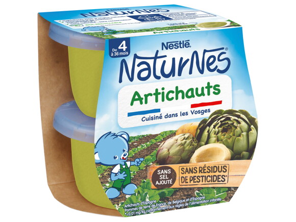 Petit pot NaturNes® Artichauts (2x130g)