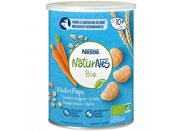NaturNes® BIO NUTRIPOPS® Carotte (35g)