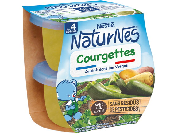 Petit pot NaturNes® Courgettes (2x130g)
