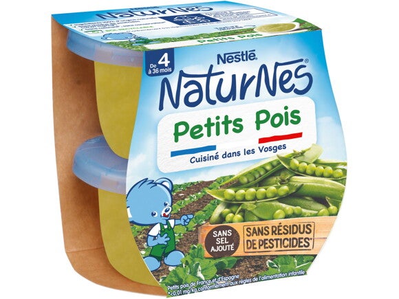 Petit pot NaturNes® Petits Pois (2x130g)