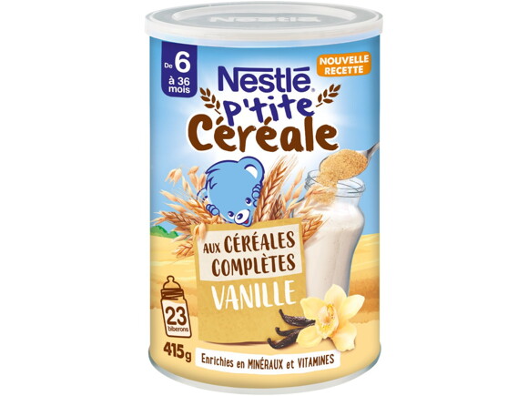 NESTLE P’tite Céréale 5 Céréales Vanille pour bébé de 6 à 36 mois